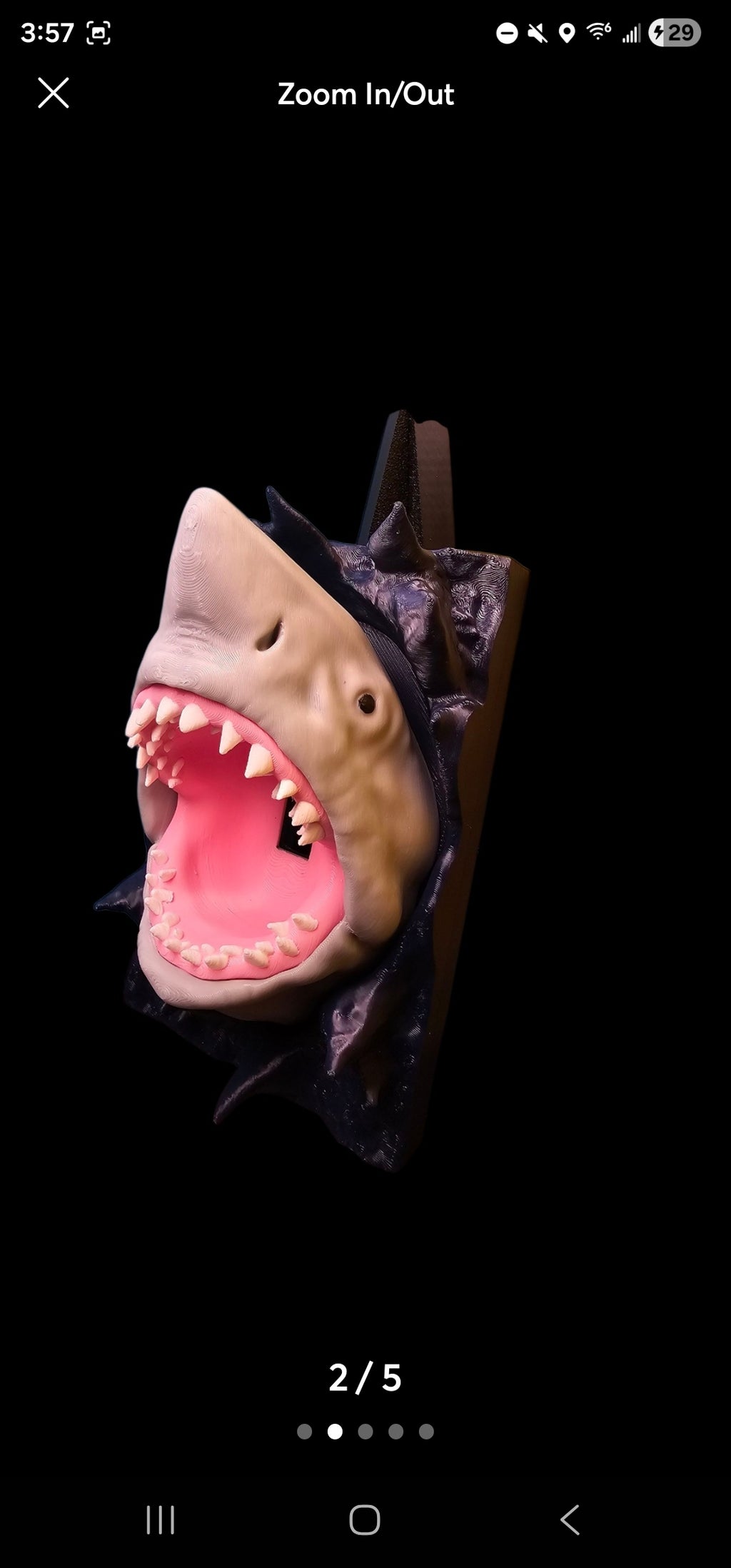 Shark Light Switch plate