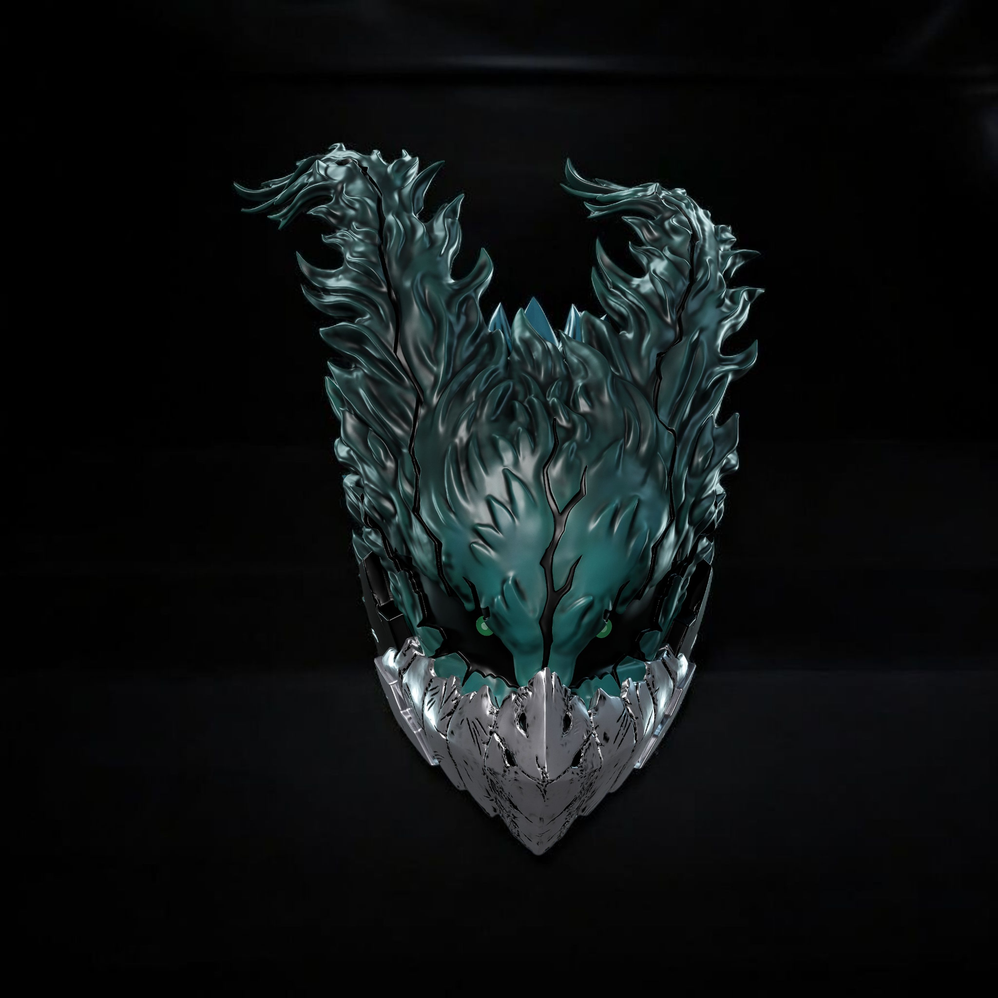 Green Superhero Helmet