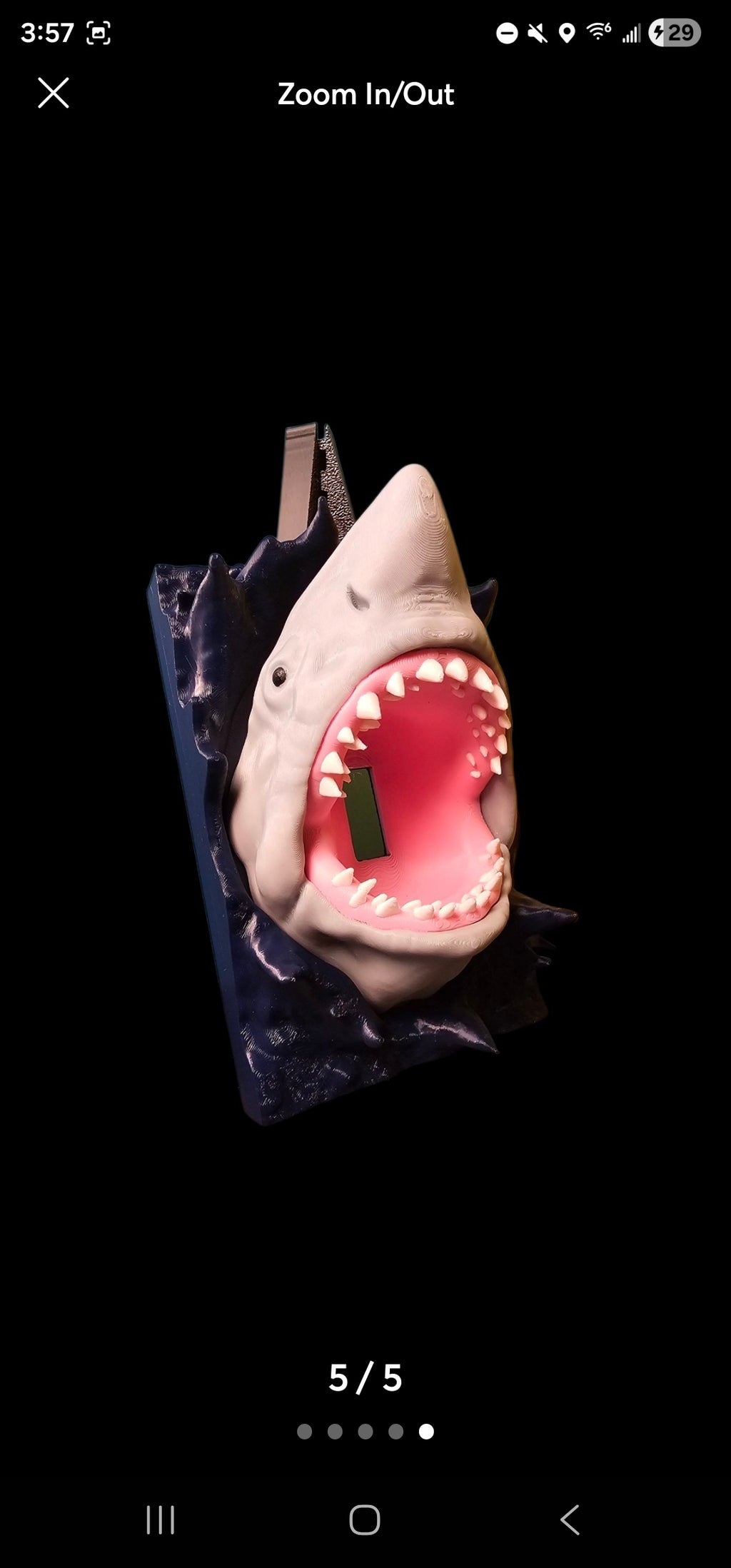 Shark Light Switch plate
