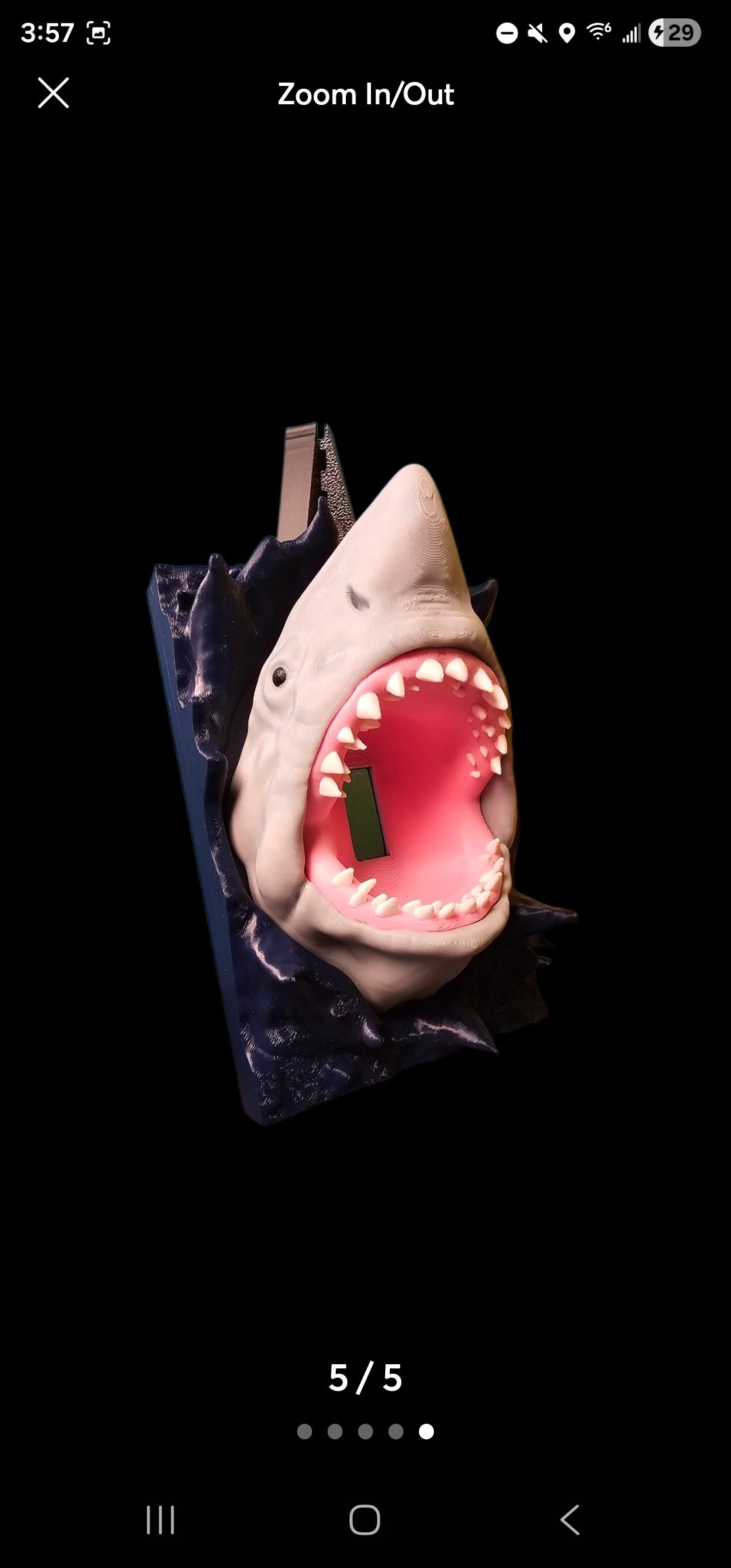Shark Light Switch plate