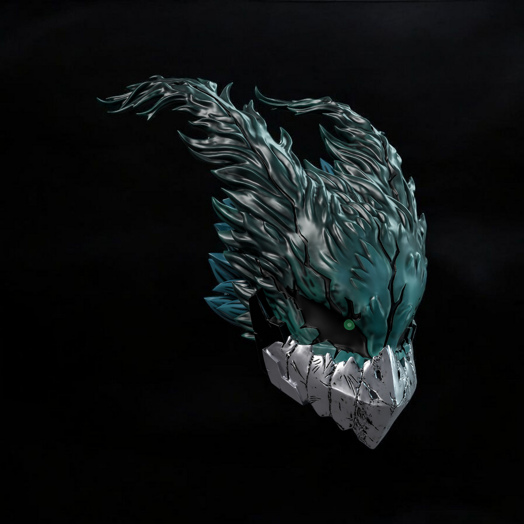 Green Superhero Helmet