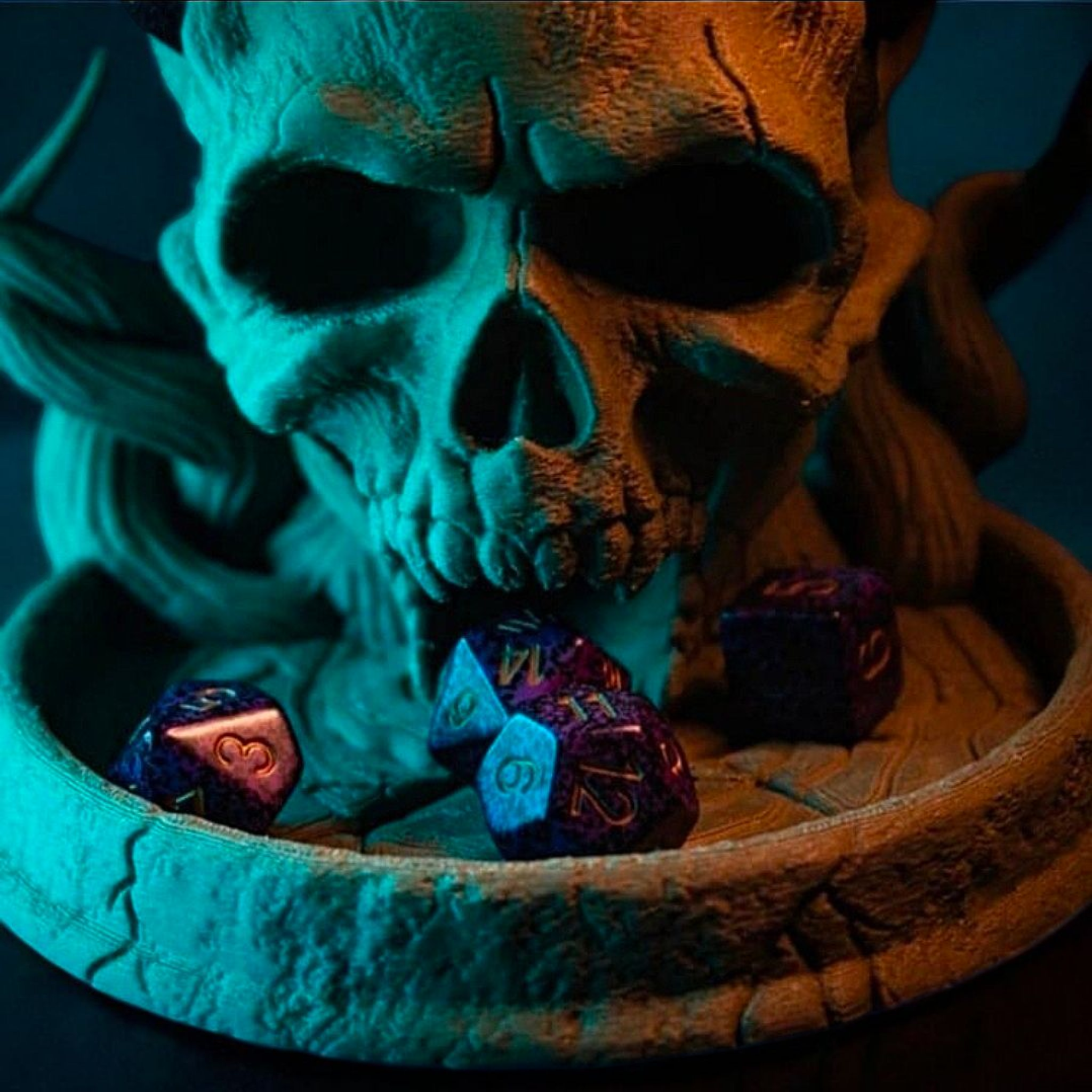 Skull Dice Tower