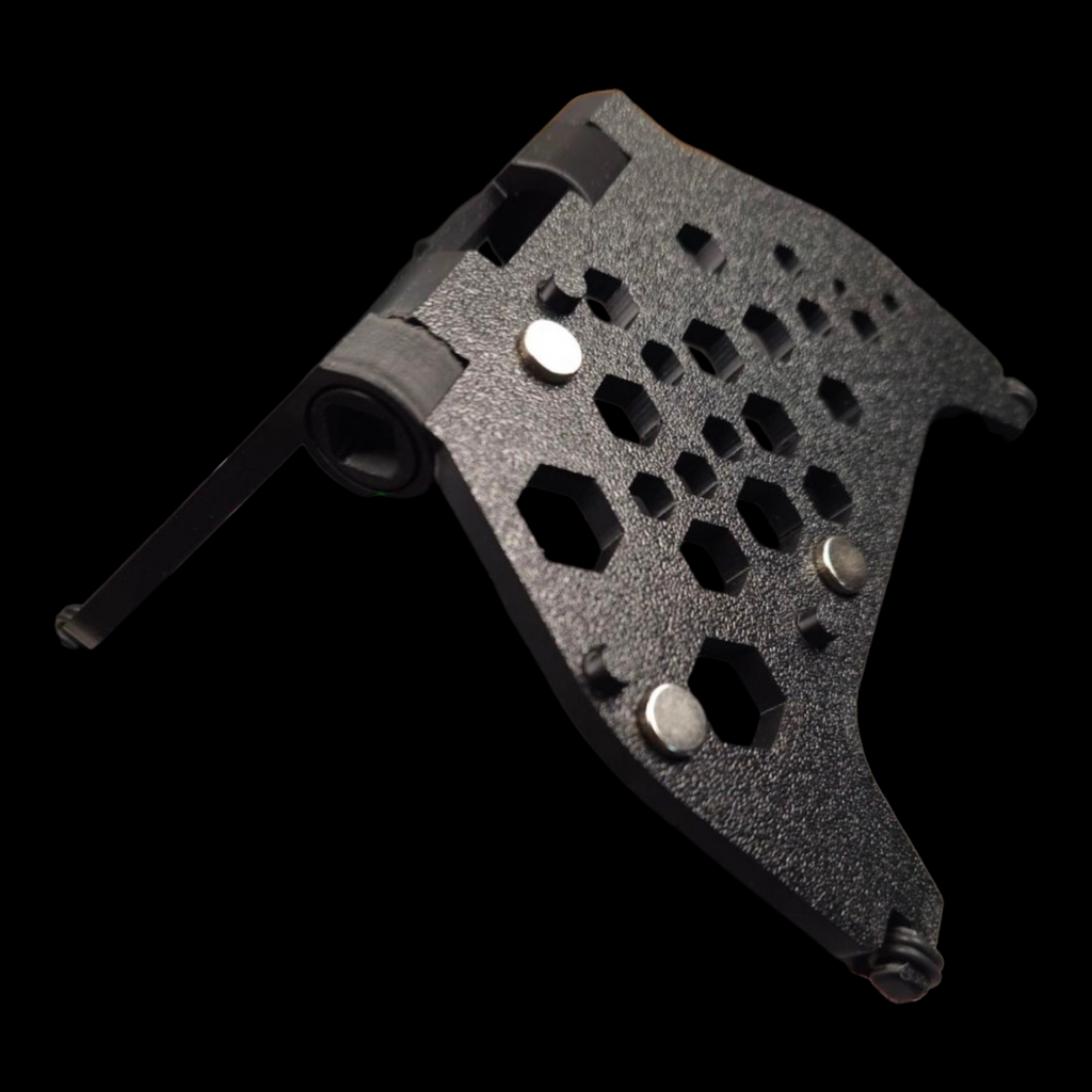 3D Printed Adjustable Magnetic Stand Compatible With AZERON Cyborg II, Compact
